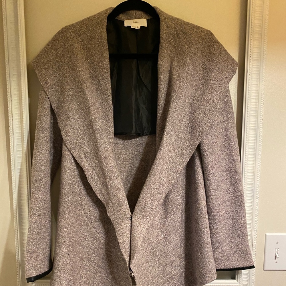 Anthropologie shawl coat